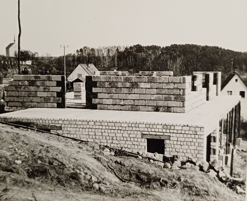 Hausbau rohbau baustelle - hausbau, haus