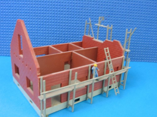 Modellbahn wohnhaus - ,