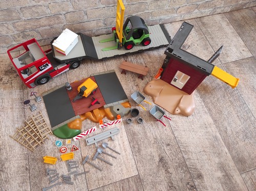 Playmobil baustelle konvolut - baustelle,