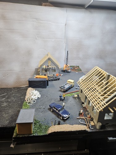 Diorama neubau siedlung - diorama, neubau-siedlung